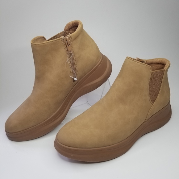 NWOT Naturalizer Genn-Swerve ankle booties, tan/light brown, women's 6.5 - Picture 4 of 16